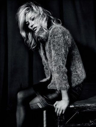 Illustration for article titled Can Kate Moss Sell "Sexy Urchin Doing The Walk Of Shame?" Probably!